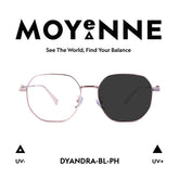 MOYENNE™ Intelligent Photochromic Eyeglasses - Frame Dyandra