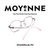 MOYENNE™ Intelligent Photochromic Eyeglasses - Frame Dyandra