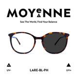 MOYENNE™ Intelligent Photochromic Eyeglasses - Frame Laré