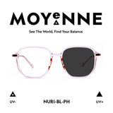 MOYENNE™ Intelligent Photochromic Eyeglasses - Frame Nuri