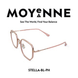MOYENNE™ Intelligent Photochromic Eyeglasses - Frame Stella