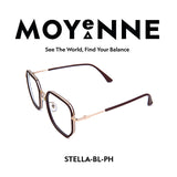 MOYENNE™ Intelligent Photochromic Eyeglasses - Frame Stella