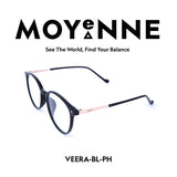 MOYENNE™ Intelligent Photochromic Eyeglasses - Frame Veera