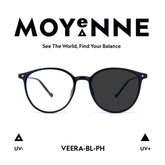 MOYENNE™ Intelligent Photochromic Eyeglasses - Frame Veera