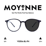MOYENNE™ Intelligent Photochromic Eyeglasses - Frame Veera