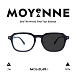 MOYENNE™ MOYENNE™ Intelligent Photochromic Eyeglasses - Frame Jade