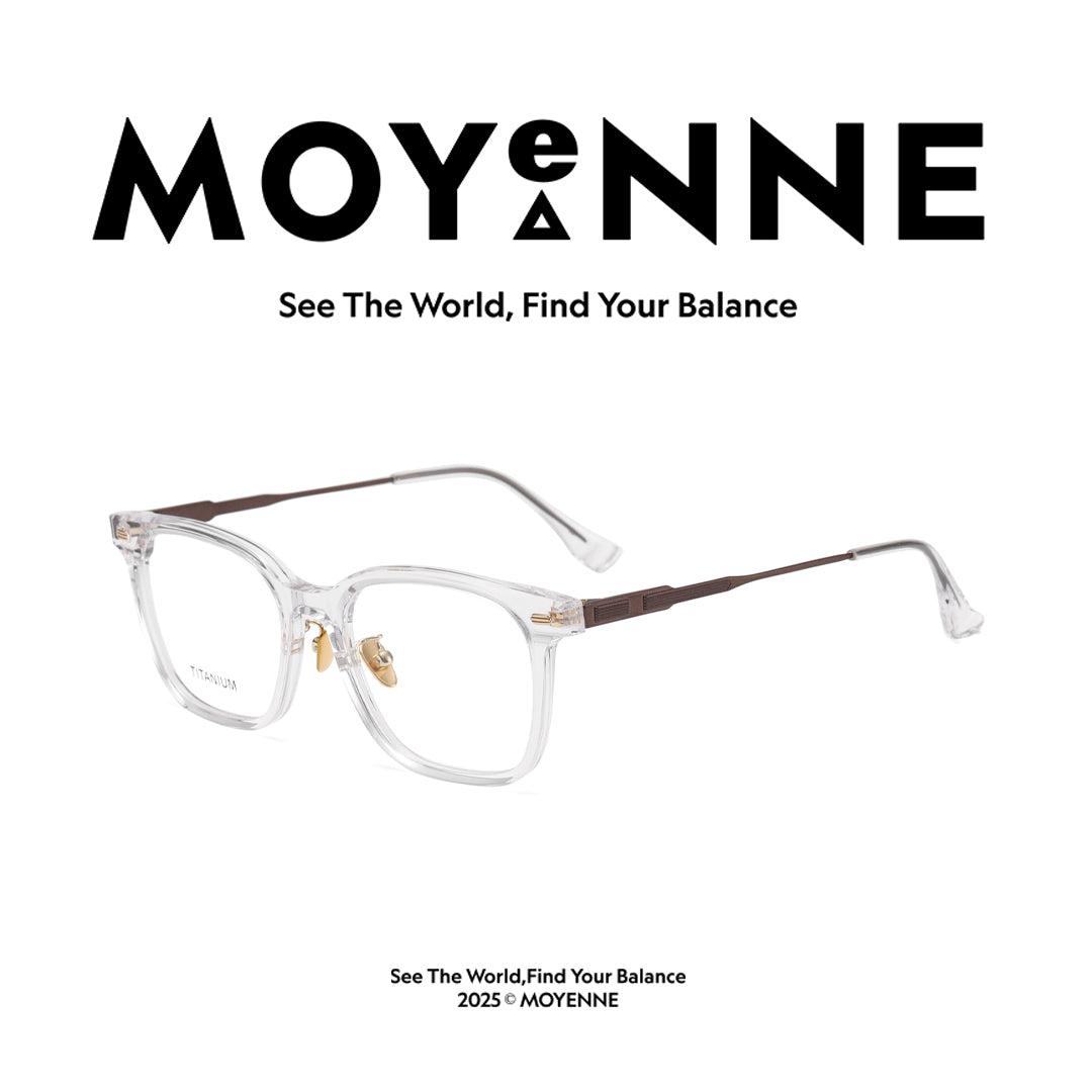MOYENNE™ Intelligent Photochromic Eyeglasses - Frame ATLAS