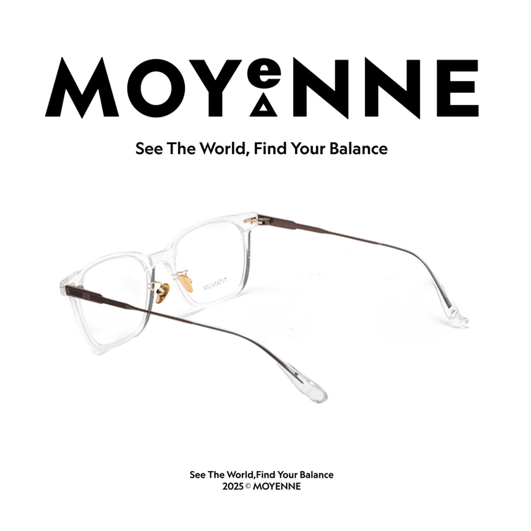 MOYENNE™ Intelligent Photochromic Eyeglasses - Frame ATLAS
