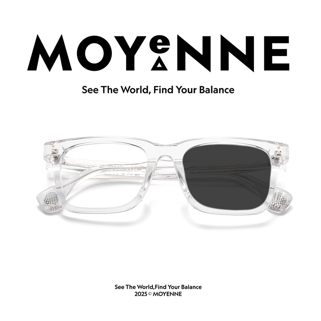 MOYENNE™ Intelligent Photochromic Eyeglasses - Frame VANGUARD