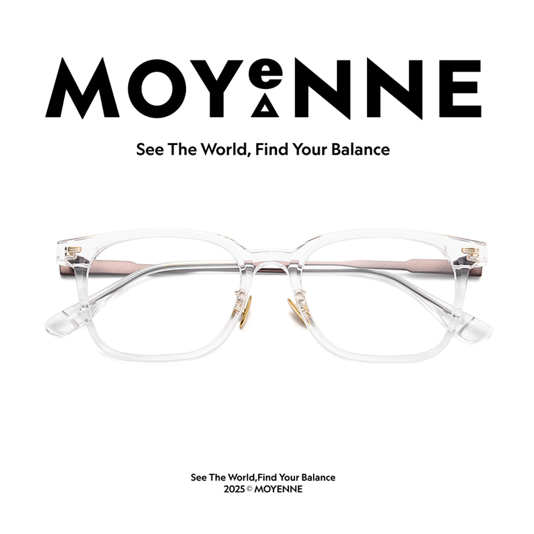 MOYENNE™ Intelligent Photochromic Eyeglasses - Frame ATLAS
