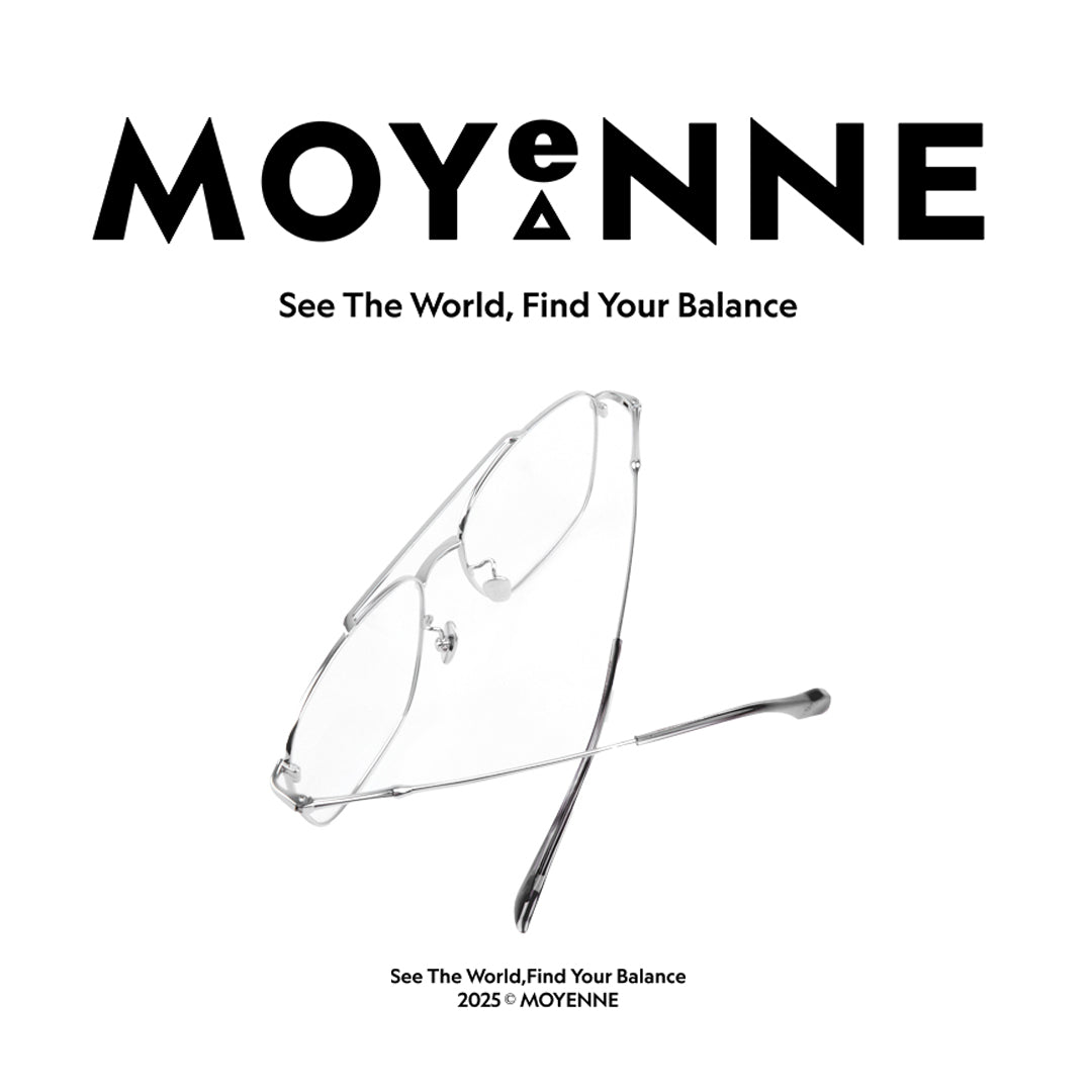 MOYENNE™ Intelligent Photochromic Eyeglasses - Frame CHRONOS