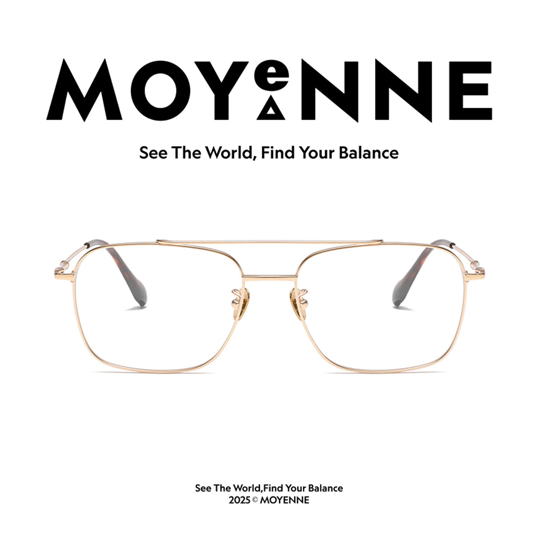 MOYENNE™ Intelligent Photochromic Eyeglasses - Frame CHRONOS
