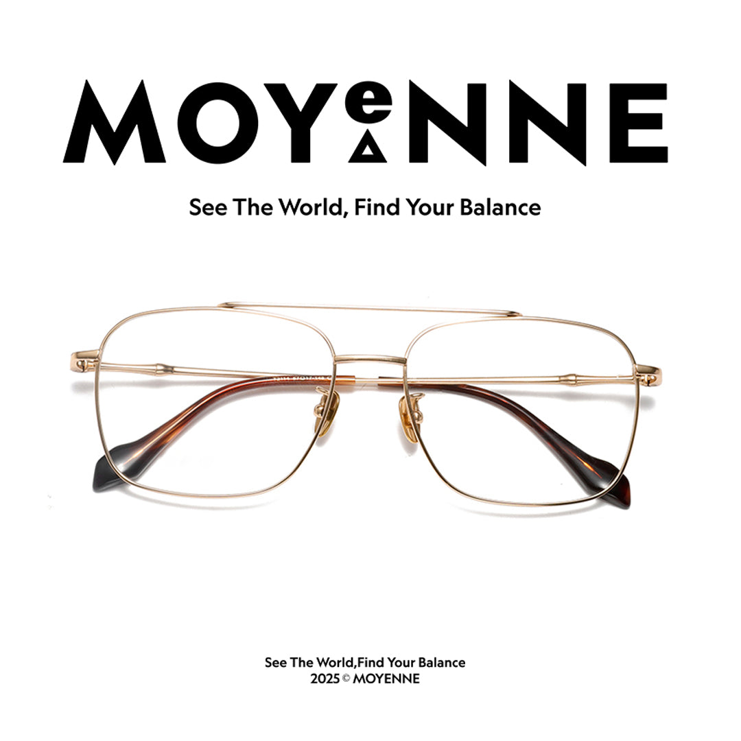 MOYENNE™ Intelligent Photochromic Eyeglasses - Frame CHRONOS