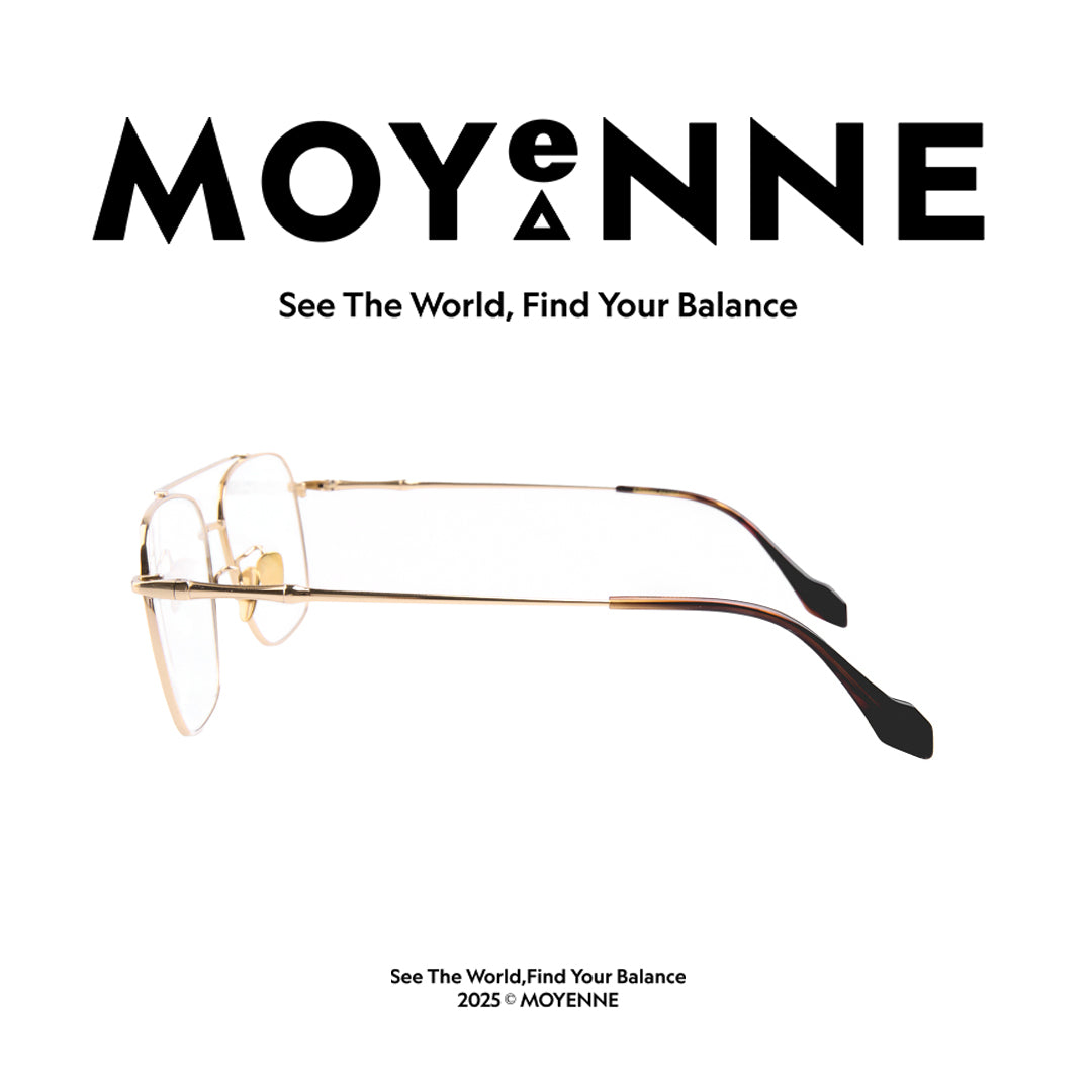 MOYENNE™ Intelligent Photochromic Eyeglasses - Frame CHRONOS