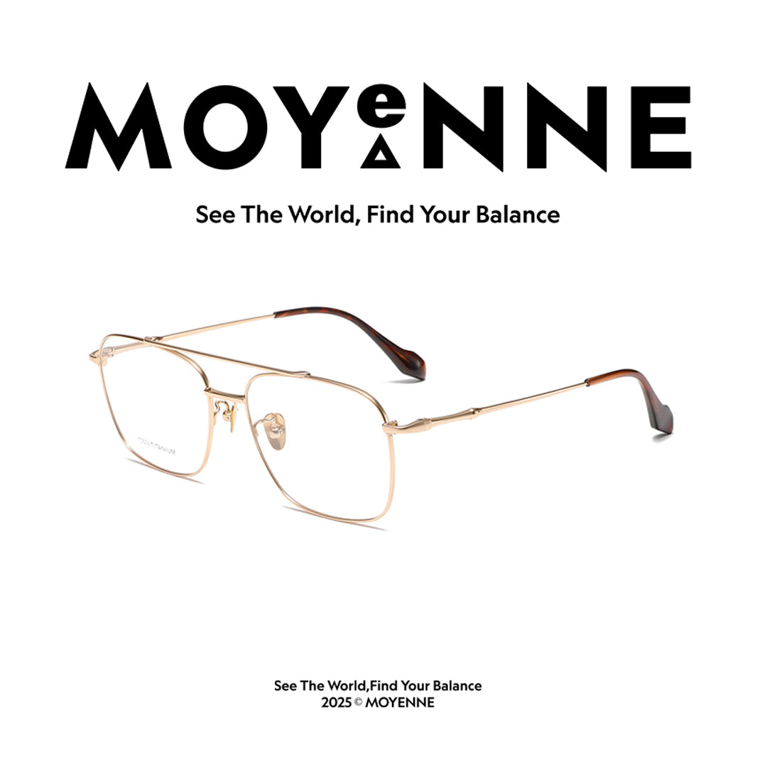 MOYENNE™ Intelligent Photochromic Eyeglasses - Frame CHRONOS