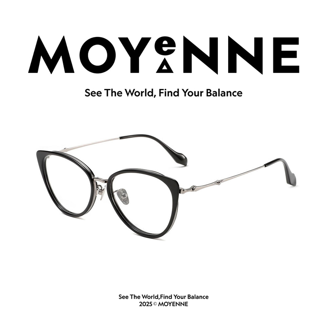 MOYENNE™ Intelligent Photochromic Eyeglasses - Frame ECLIPSE
