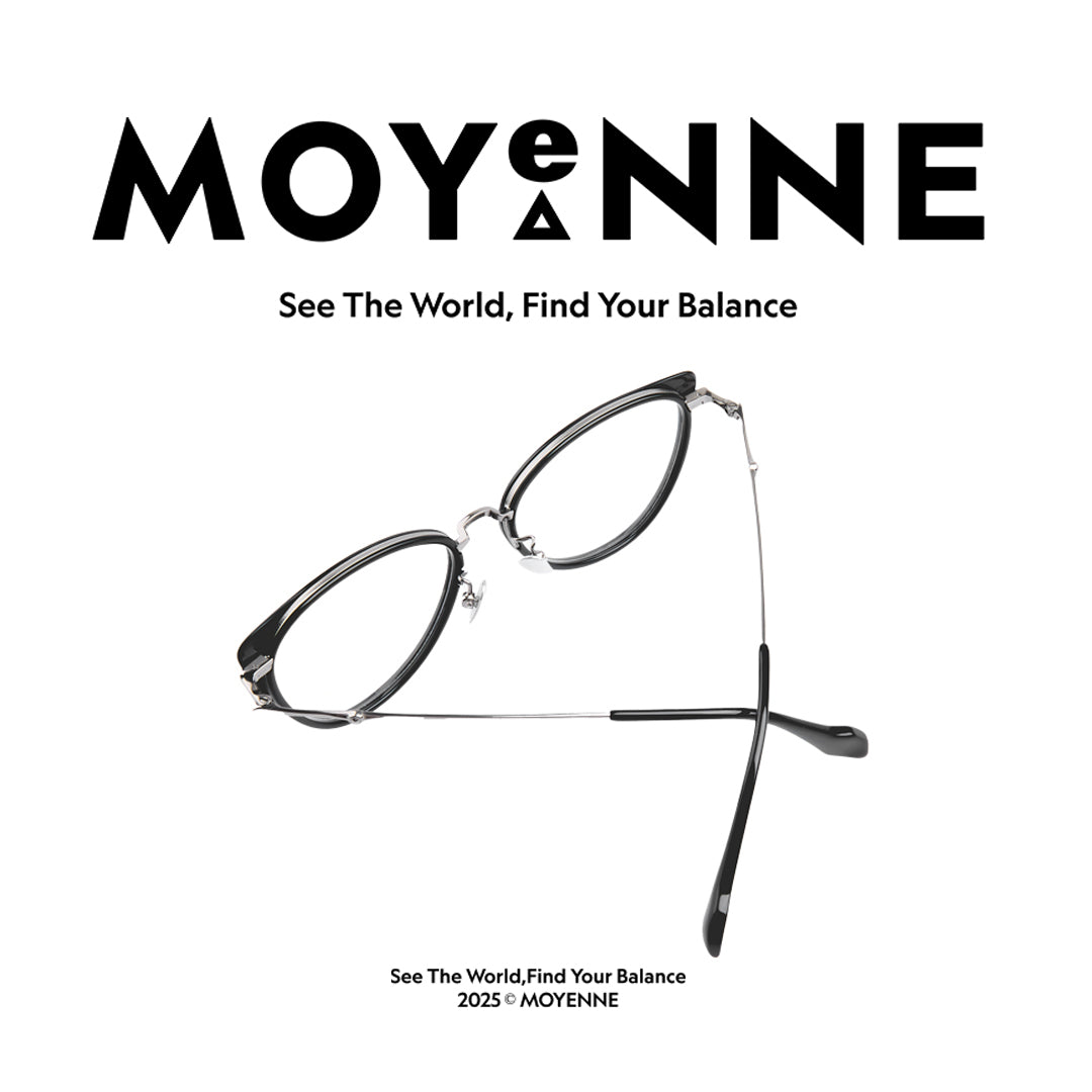 MOYENNE™ Intelligent Photochromic Eyeglasses - Frame ECLIPSE