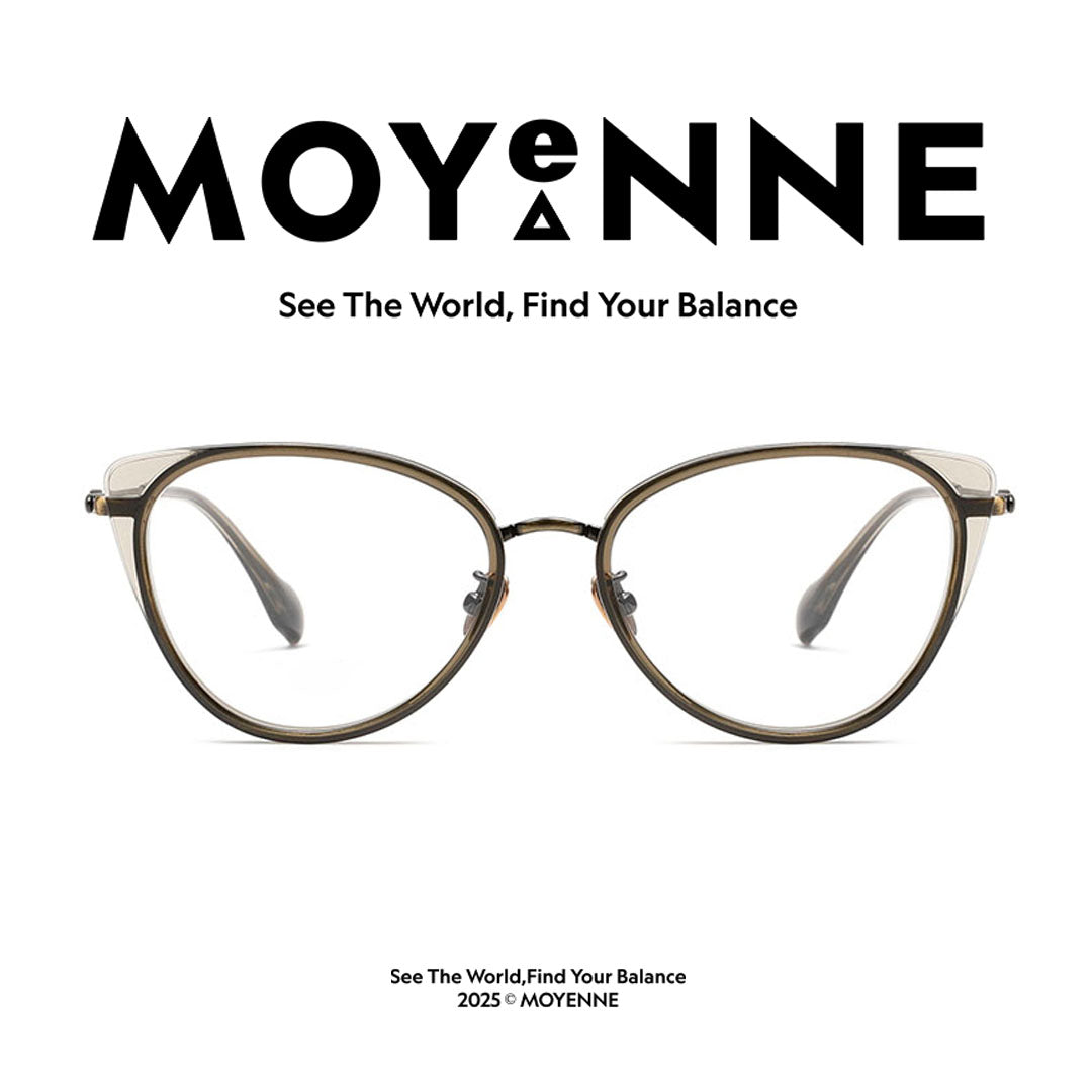 MOYENNE™ Intelligent Photochromic Eyeglasses - Frame ECLIPSE