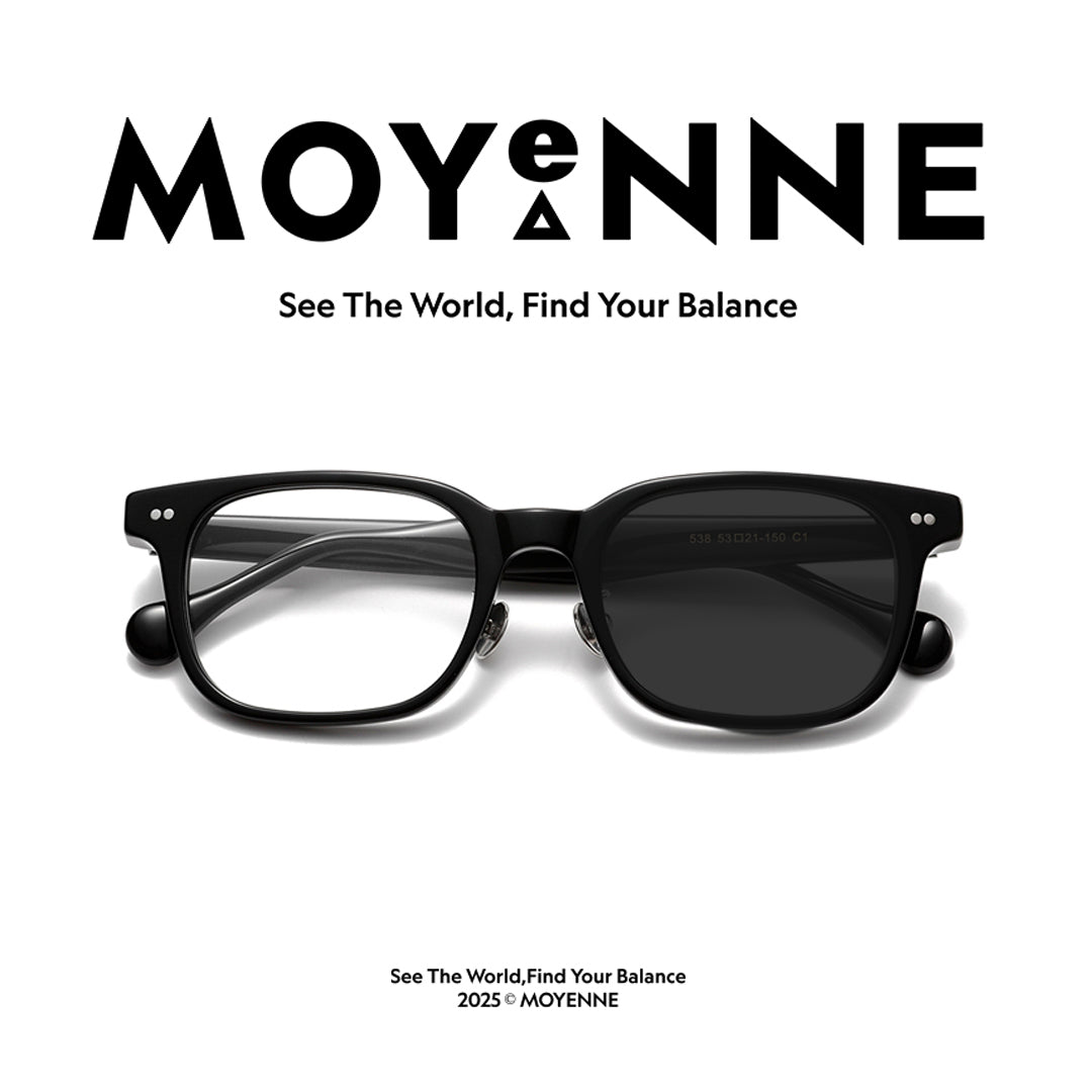 MOYENNE™ Intelligent Photochromic Eyeglasses - Frame MAVERICK