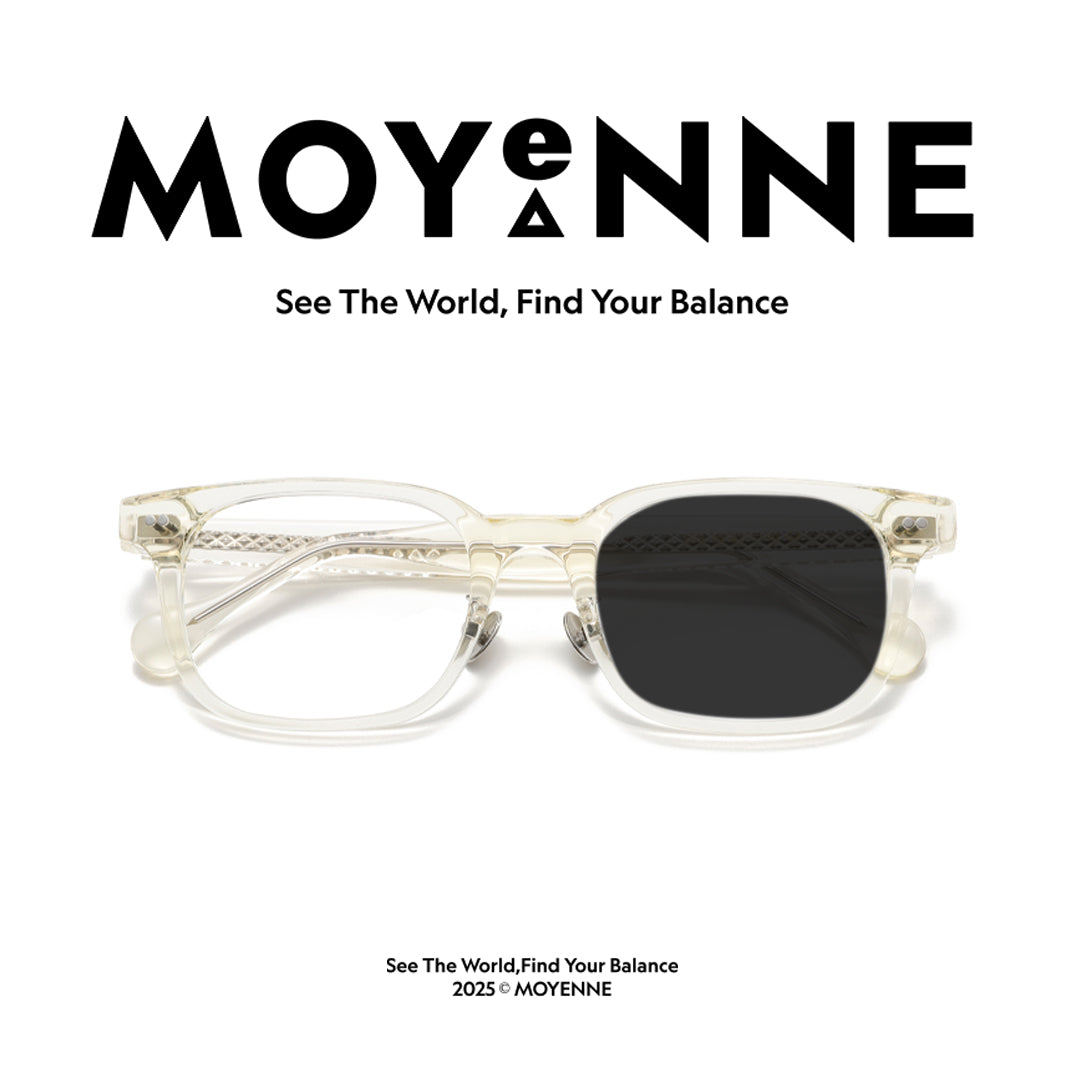 MOYENNE™ Intelligent Photochromic Eyeglasses - Frame MAVERICK