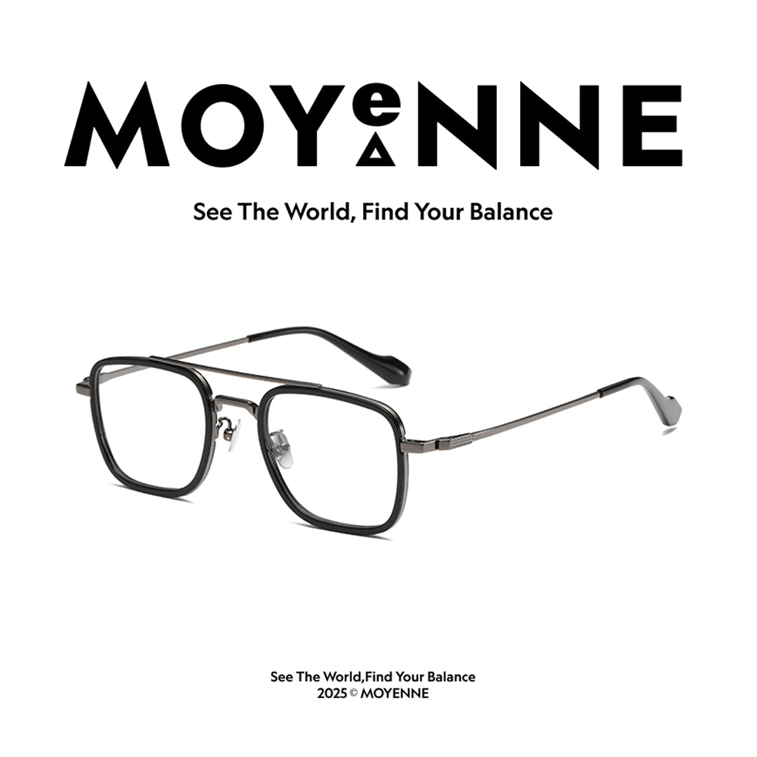 MOYENNE™ Intelligent Photochromic Eyeglasses - Frame APEX
