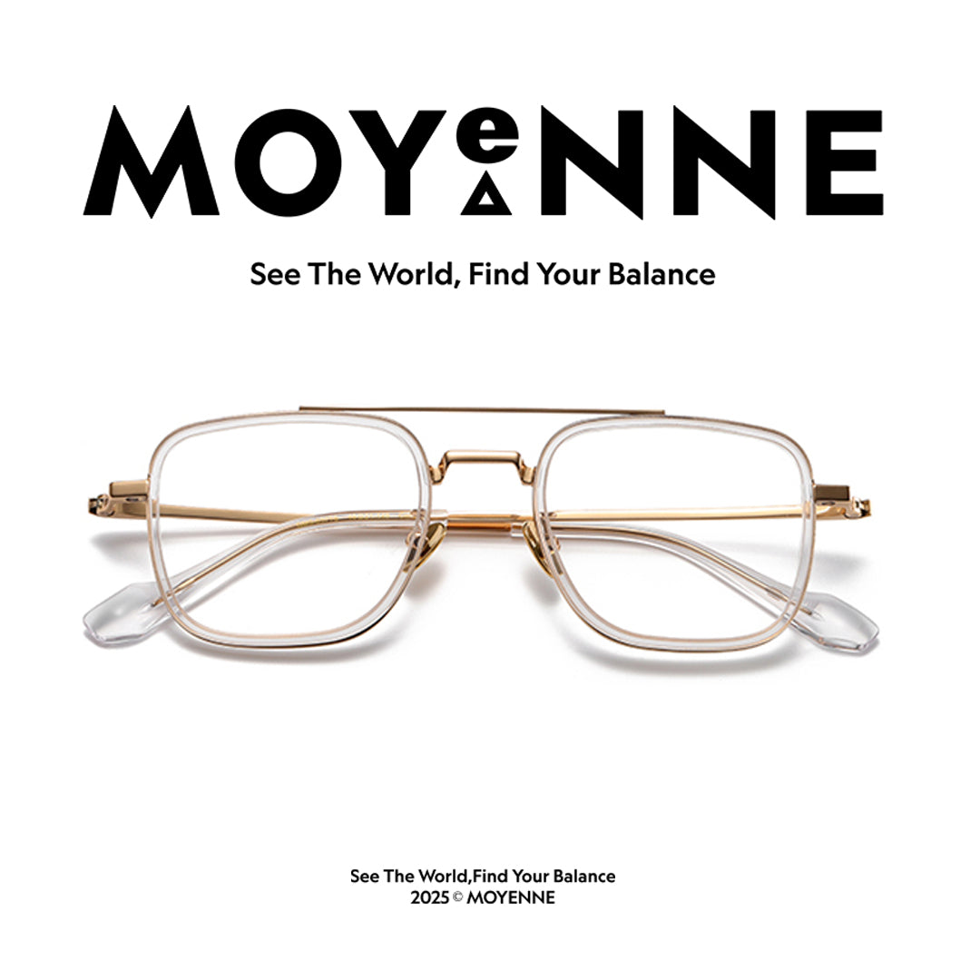 MOYENNE™ Intelligent Photochromic Eyeglasses - Frame APEX