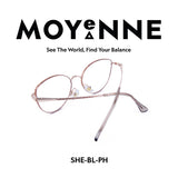 MOYENNE™ Intelligent Photochromic Eyeglasses - Frame She