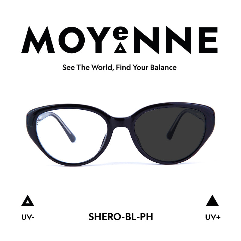 MOYENNE™ Intelligent Photochromic Eyeglasses - Frame Shero